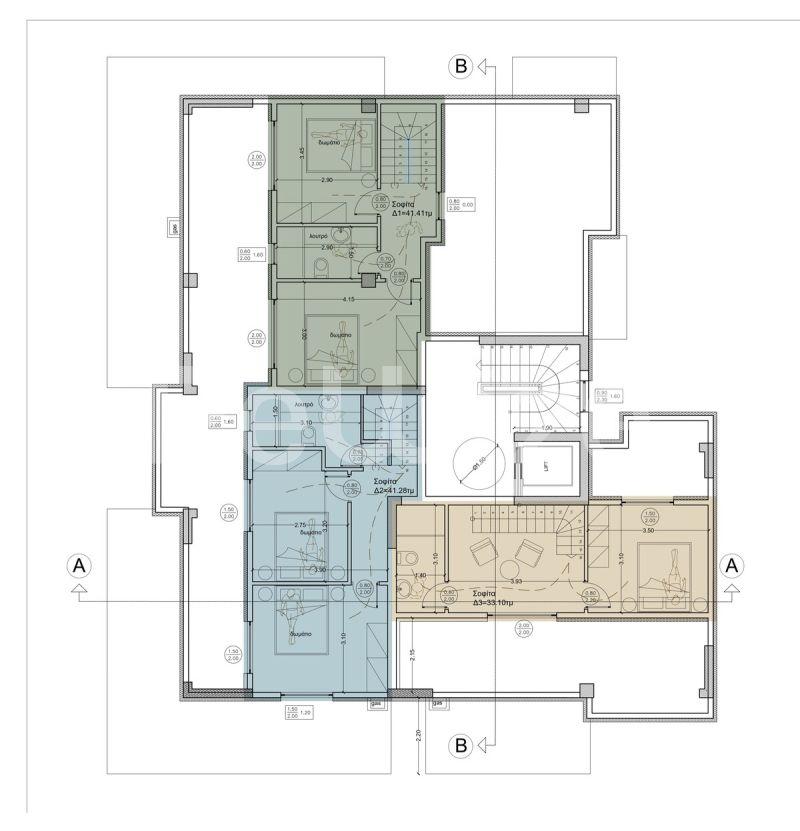 Photo 2,Bedroom,SALE,Residency,Maisonette,152sqm,€470,000,Thermi