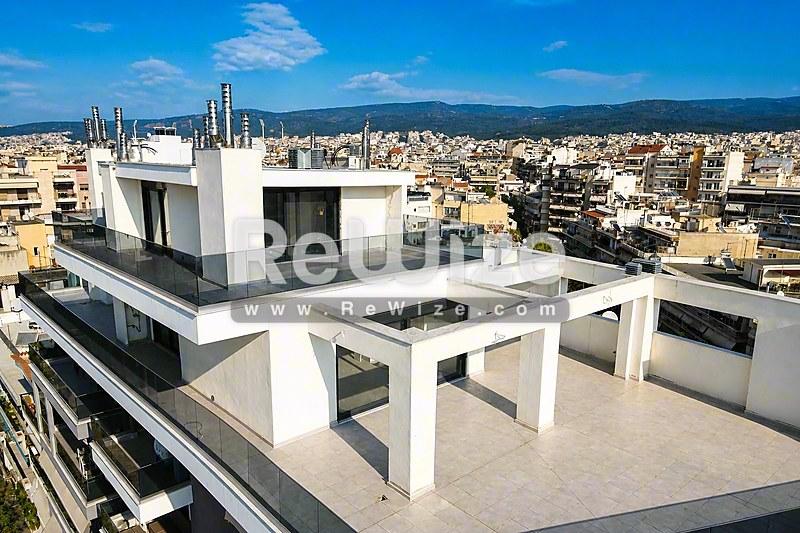 Μεζονέτα 198 τ.μ. στη Θεσσαλονίκη, αεροφωτογραφία