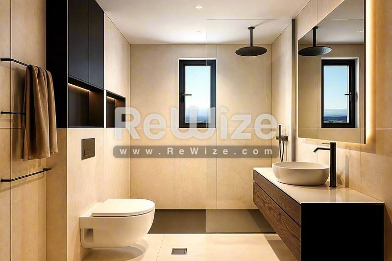 Apartment 125 m² in Thermi, bathroom