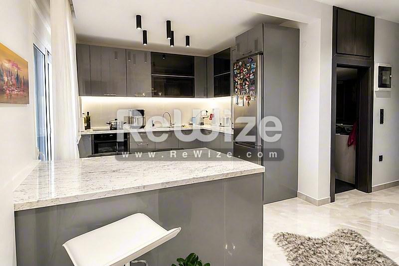 Apartment 112 m² in Thessaloniki, kitchen