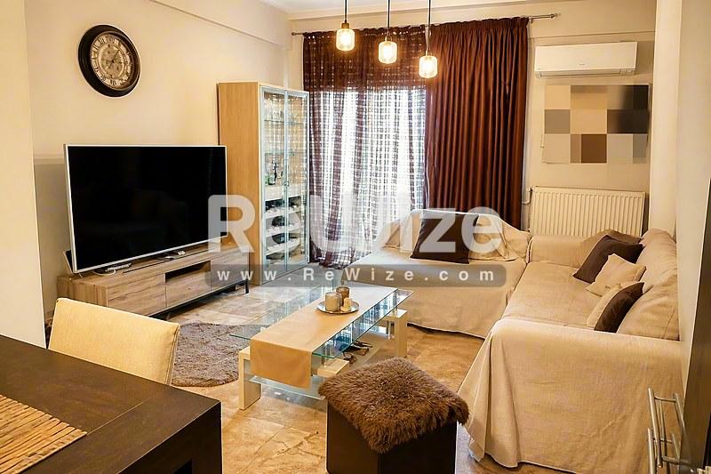 Διαμέρισμα 100 τ.μ. στην Καλαμαριά, σαλόνι