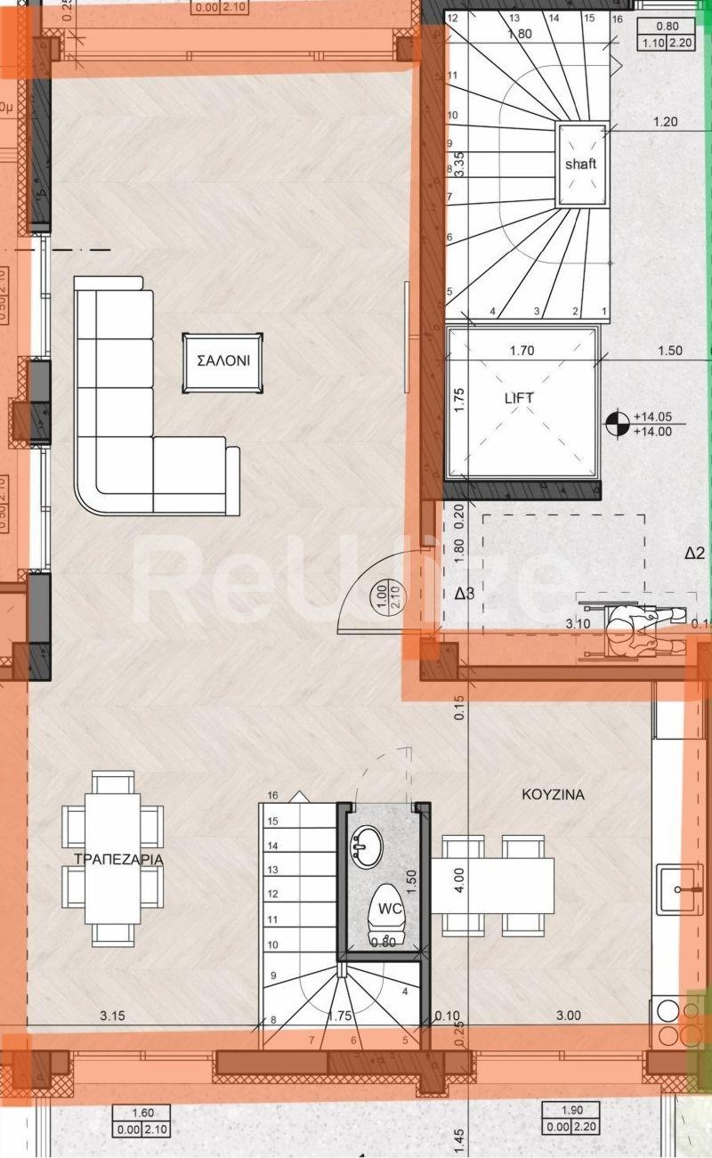 Photo 3,Εξωτερική,ΠΏΛΗΣΗ,Κατοικία,Μεζονέτα,171τ.μ,€450,000,Άγιος Ιωάννης