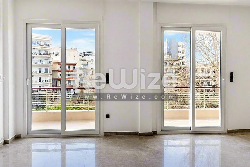 Apartment 110 m² in Kalamaria, living room