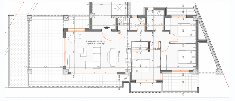 Photo 4,Pool,SALE,Residency,Apartment,118sqm,€450,000,Pylaia