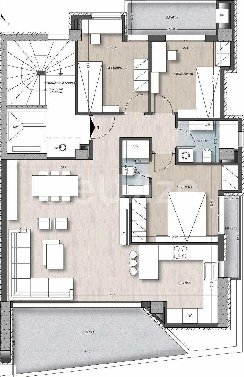 Photo 3,Outside,SALE,Residency,Apartment,118sqm,€480,000,Vyzantio