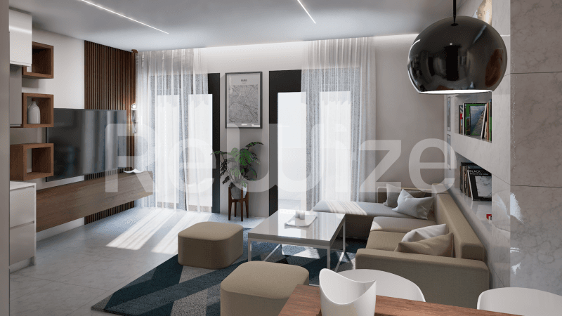 Photo 3,Living Room,SALE,Residency,Apartment,96sqm,€245,000,Kato Toumpa