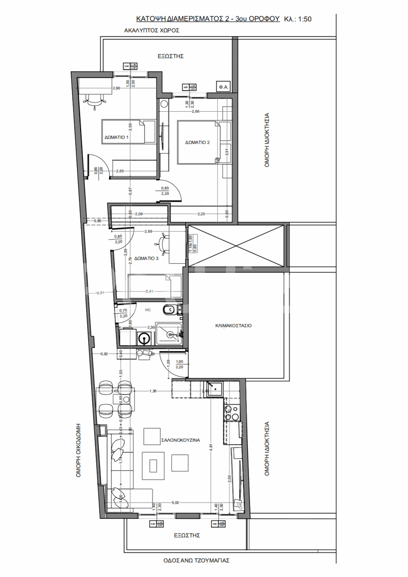 Photo 14,Outside,SALE,Residency,Apartment,96sqm,€245,000,Kato Toumpa