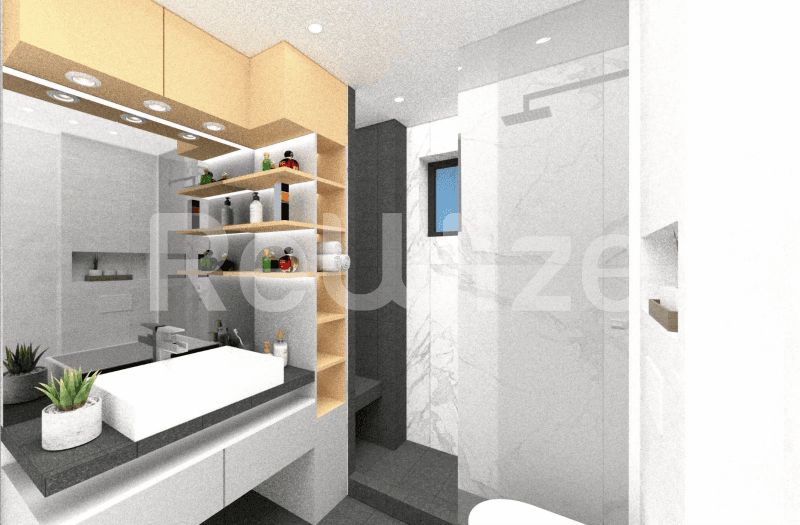 Photo 4,Bathroom,SALE,Residency,Apartment,96sqm,€336,000,Nekrotafeio