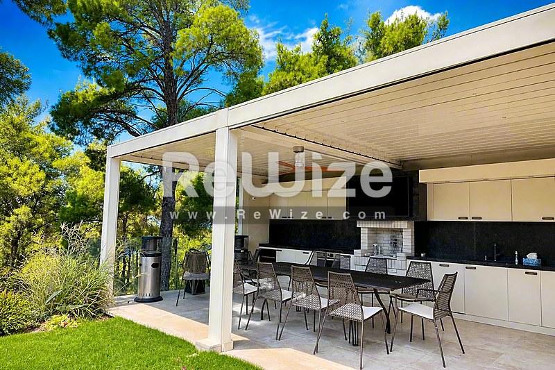 Detached house in a complex 300 m² in Kassandra, photo 2