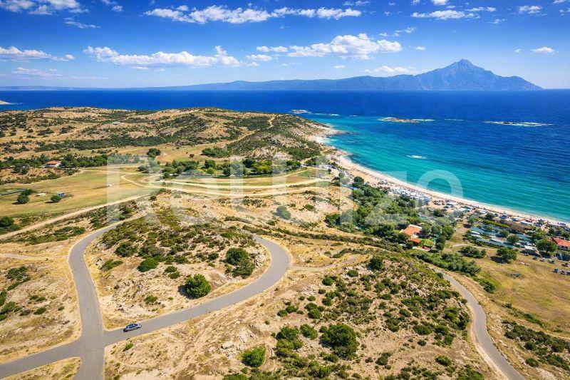 Οικόπεδο 500 τ.μ. στη Σιθωνία, αεροφωτογραφία