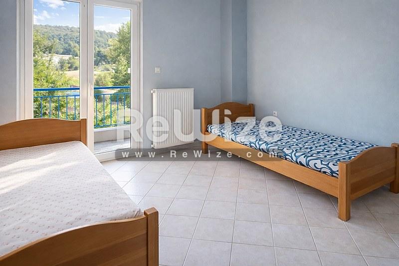 Apartment 50 m² in Kassandra, bedroom