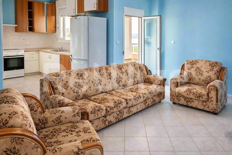 Apartment 50 m² in Kassandra, living room