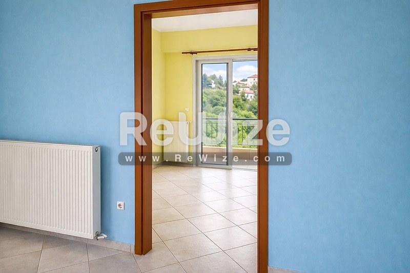 Apartment 50 m² in Kassandra, living room