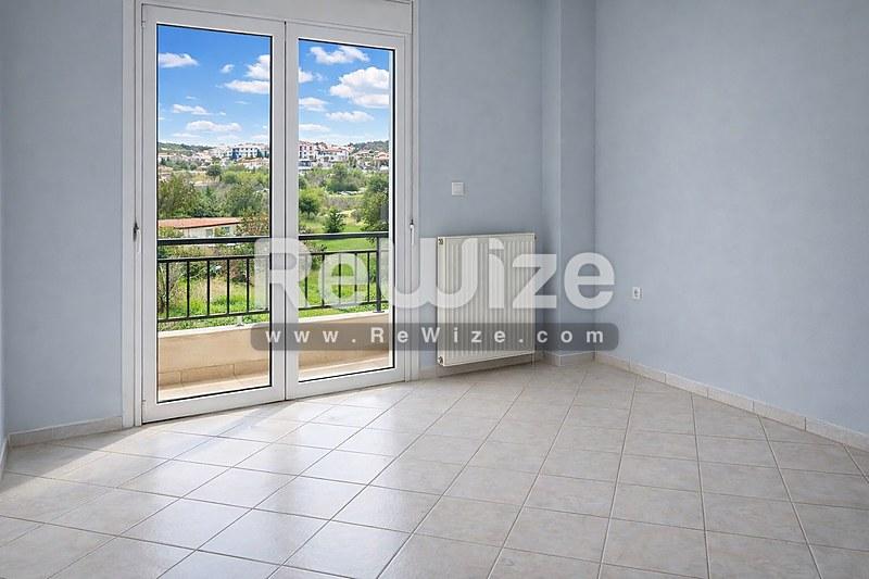 Apartment 50 m² in Kassandra, living room