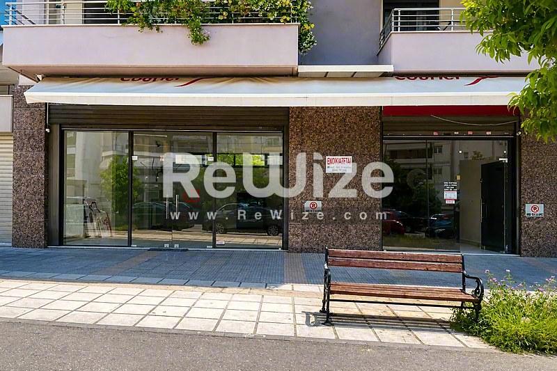 Store 120 m² in Thessaloniki, facade