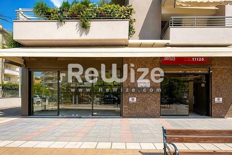 Store 120 m² in Thessaloniki, facade