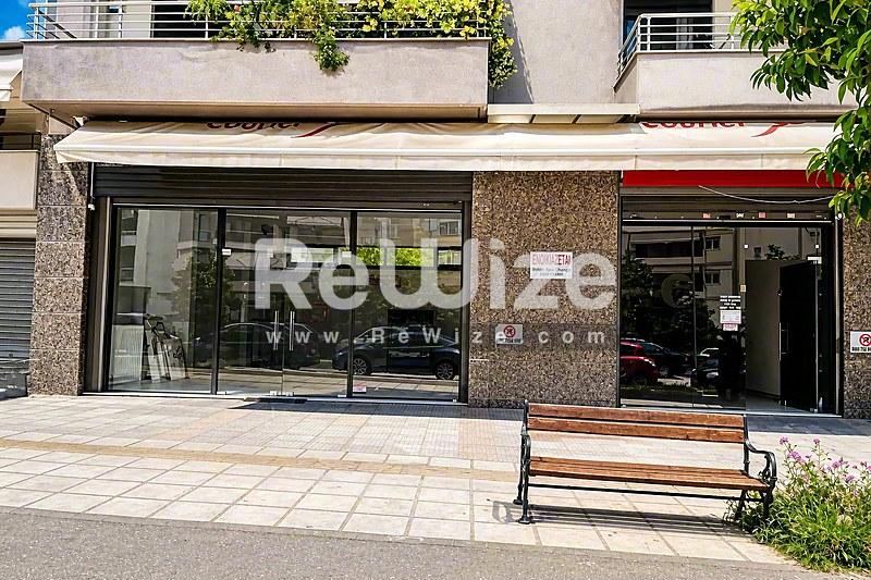 Store 120 m² in Thessaloniki, facade