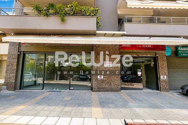 Store 120 m² in Thessaloniki, facade