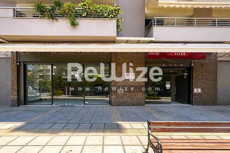 Store 120 m² in Thessaloniki, facade