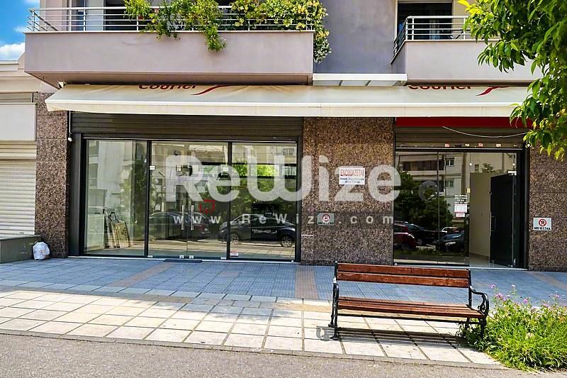 Store 120 m² in Thessaloniki, facade