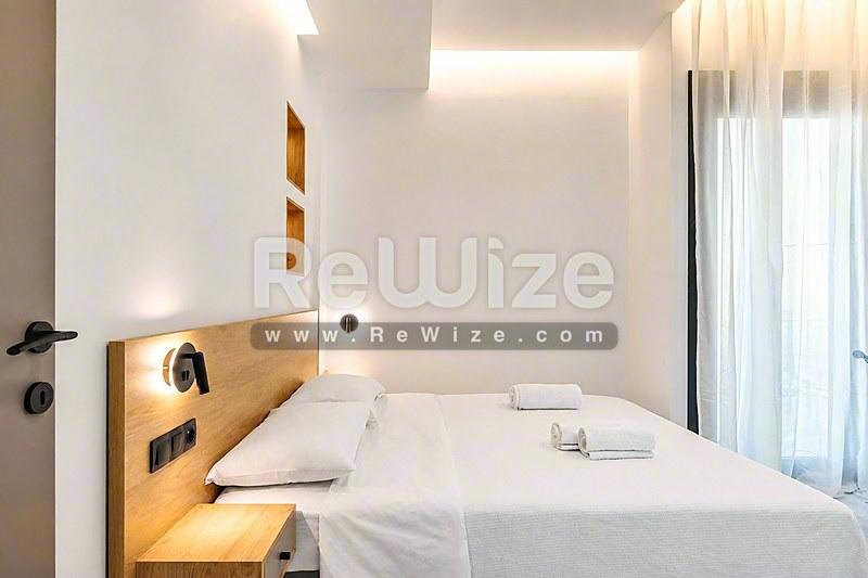Apartment 55 m² in Thessaloniki, bedroom