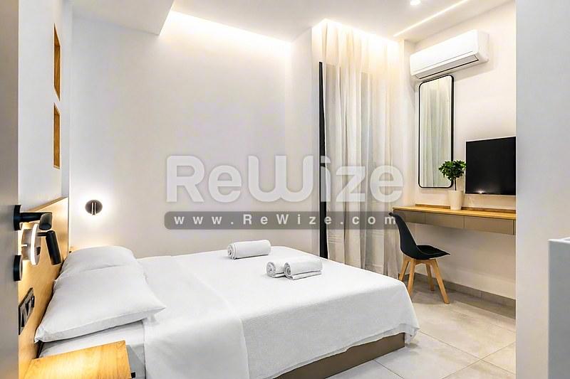 Apartment 55 m² in Thessaloniki, bedroom