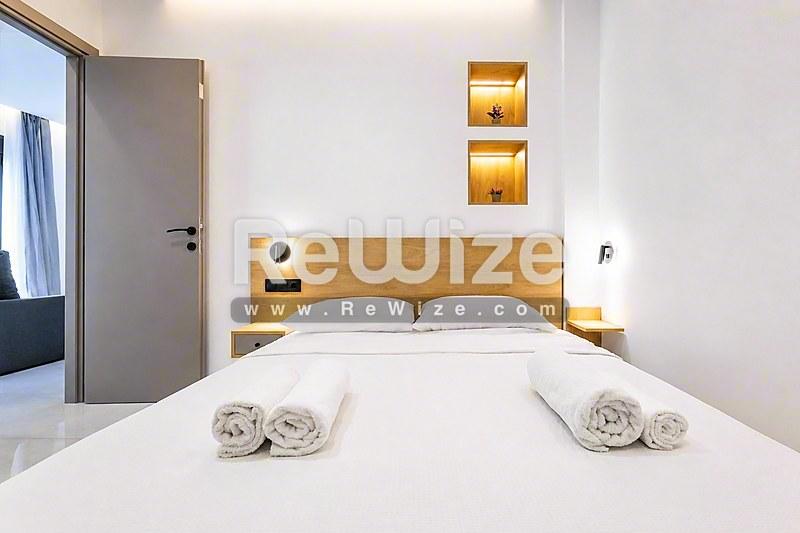 Apartment 55 m² in Thessaloniki, bedroom