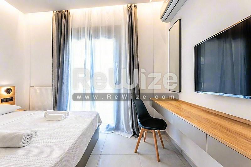 Apartment 55 m² in Thessaloniki, bedroom