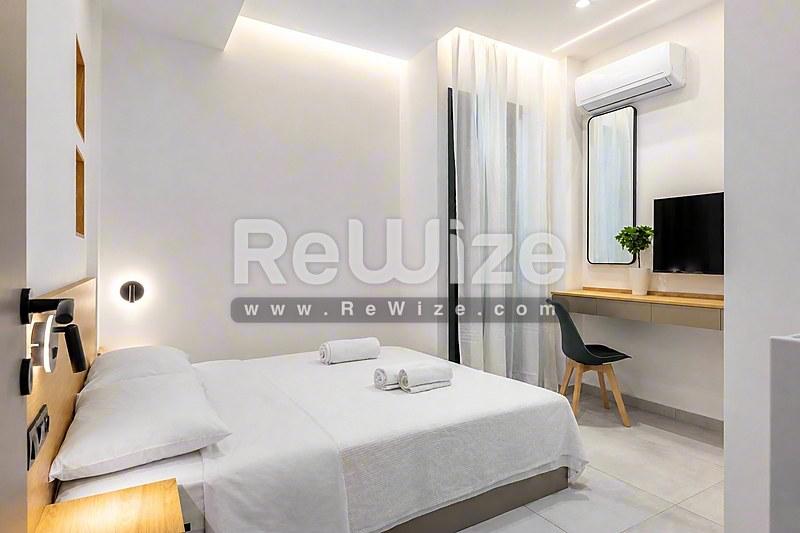 Apartment 55 m² in Thessaloniki, bedroom