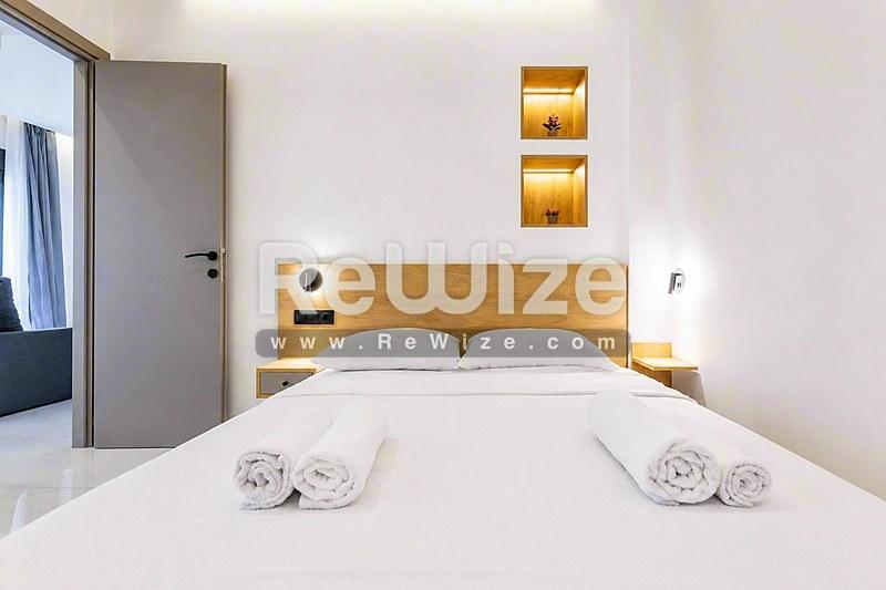 Apartment 55 m² in Thessaloniki, bedroom