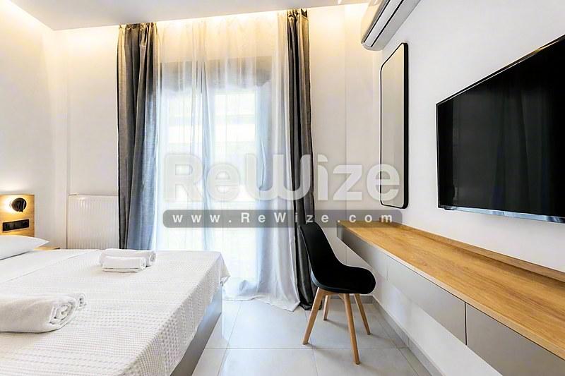 Apartment 55 m² in Thessaloniki, bedroom