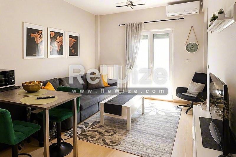 Apartment 38 m² in Thessaloniki, living room