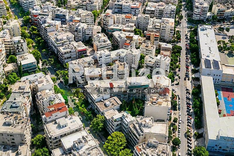 Διαμέρισμα 98 τ.μ. στη Νέα Σμύρνη, αεροφωτογραφία