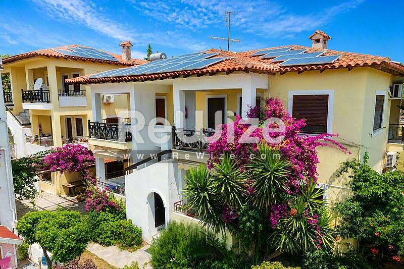 Βuilding 373 m² in Sithonia, facade