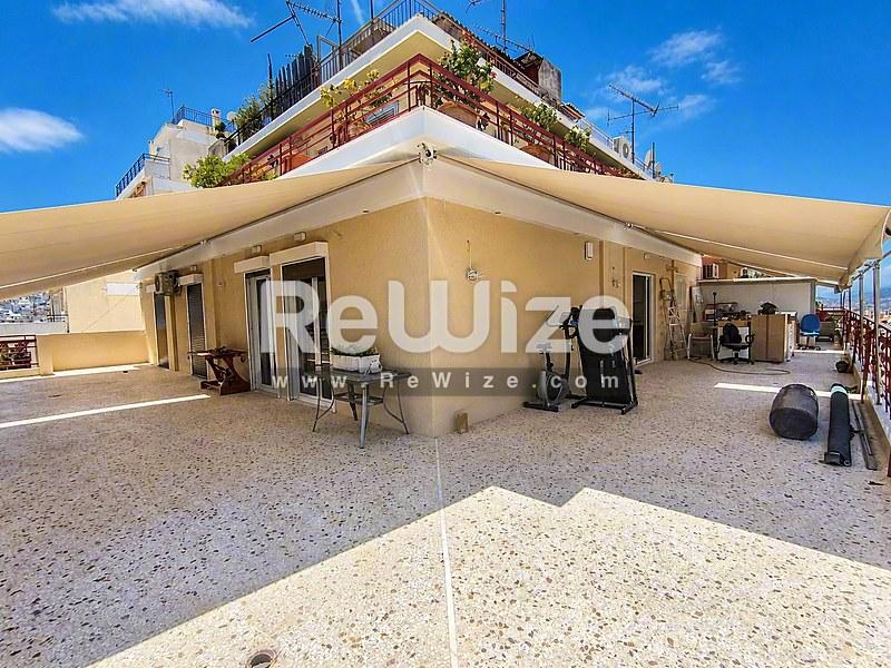 Διαμέρισμα 113 τ.μ. στην Αθήνα, βεράντα