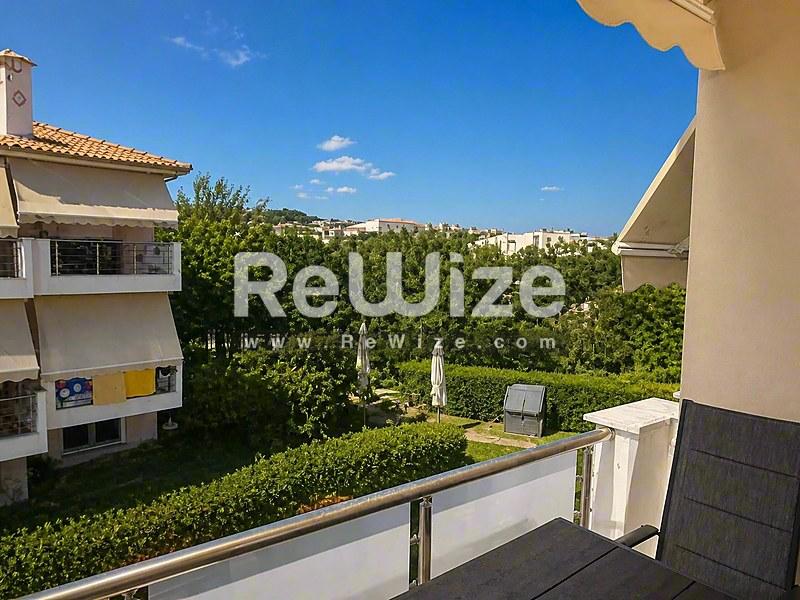 Apartment 43 m² in Sithonia, balcony