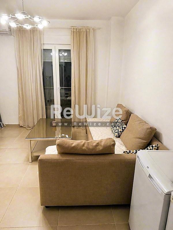 Apartment 43 m² in Sithonia, living room