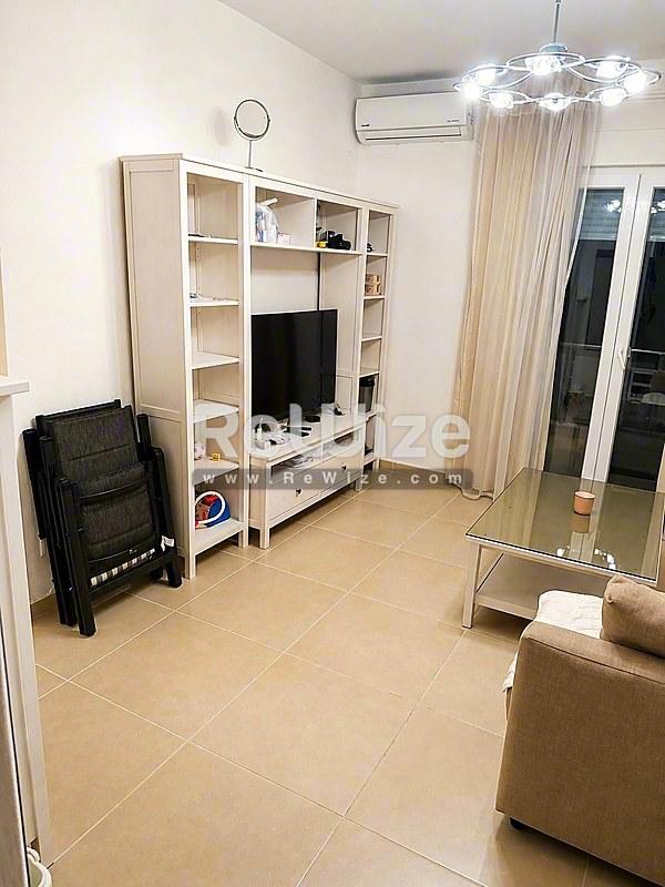 Apartment 43 m² in Sithonia, living room