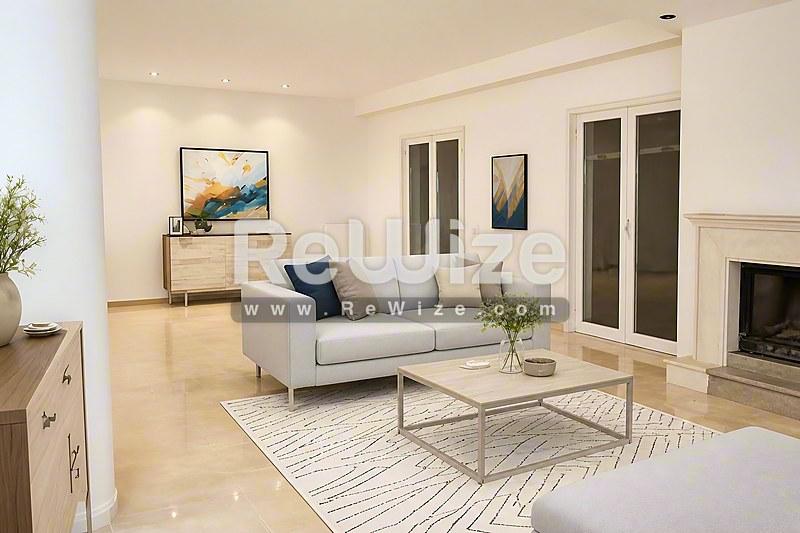Building 348 m² in South Corfu, living room