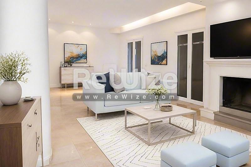 Building 348 m² in South Corfu, living room