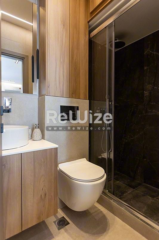 Studio 25 m² in Thessaloniki, bathroom