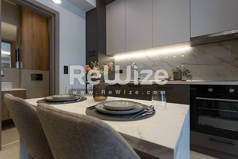 Studio 25 m² in Thessaloniki, open-plan living area