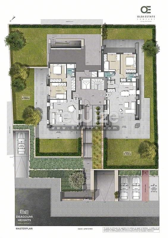 Apartment 107 m² in Pylaia-Chortiatis, floor plan