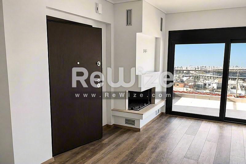 Maisonette 132 m² in Thessaloniki, living room