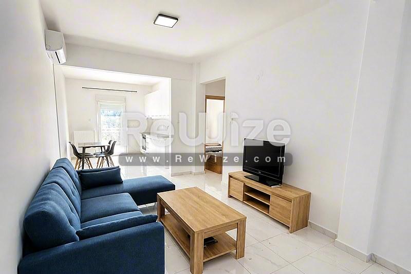 Apartment 70 m² in Thermaikos, living room