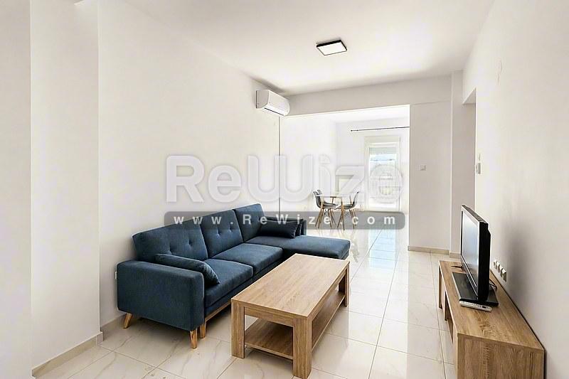 Apartment 70 m² in Thermaikos, living room