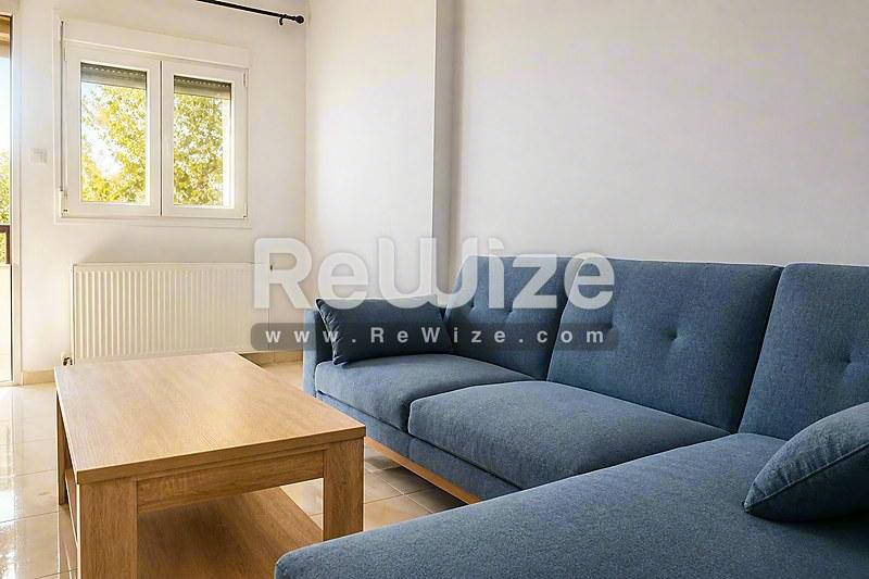 Apartment 70 m² in Thermaikos, living room