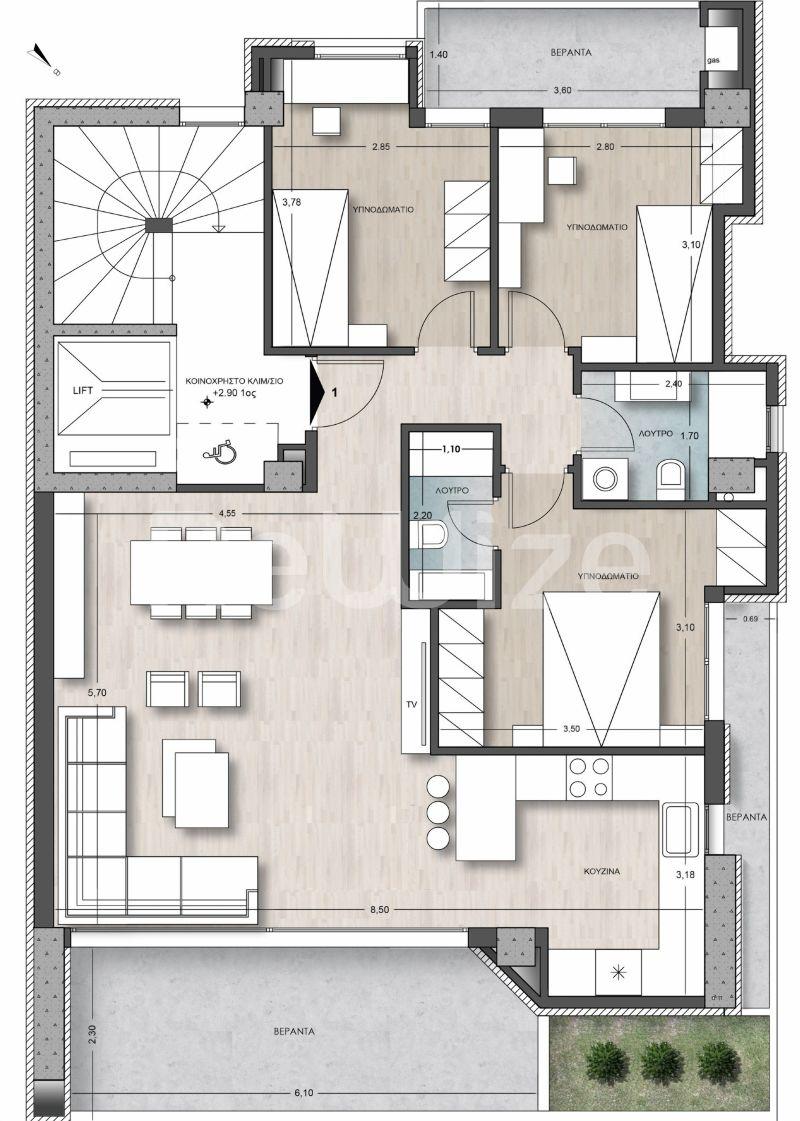 Photo 3,Outside,SALE,Residency,Apartment,118sqm,€430,000,Vyzantio