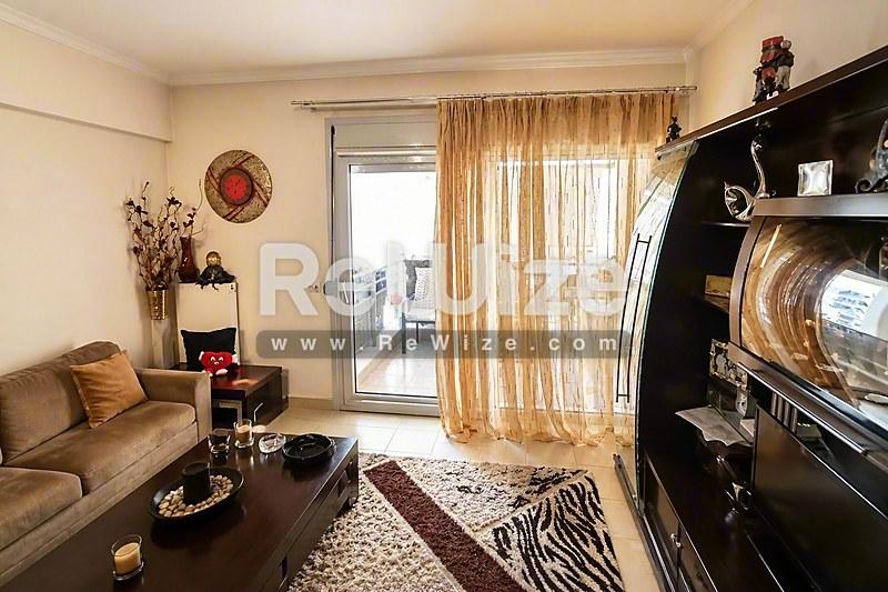 Apartment 76 m² in Ampelokipoi-Menemeni, living room
