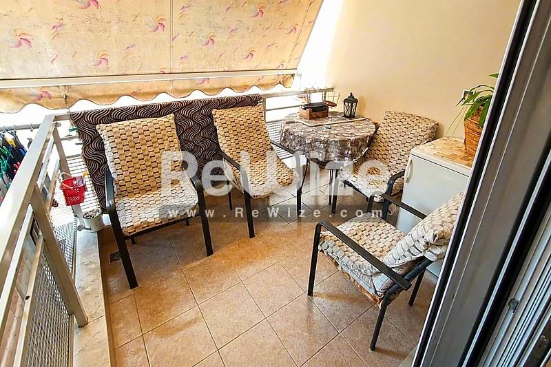 Apartment 76 m² in Ampelokipoi-Menemeni, terrace